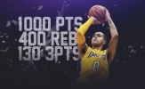 Không một tân binh nào trong lịch sử, kể cả Ben Simmons làm được điều như Kyle Kuzma