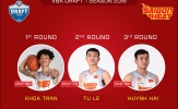 Kết thúc VBA Draft 2018: Saigon Heat hài lòng với những sự lựa chọn của mình