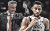 HLV 76ers bảo vệ Ben Simmons trước lời công kích từ CĐV