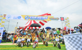 Hơn 500 tay đua nhí trổ tài, khai màn Giải Cua-rơ Nhí xuyên Việt 2018 tại Hà Nội