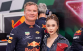 Sam quyến rũ bên ‘tay đua huyền thoại F1’ David Coulthard