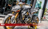 Kawasaki Z100 ‘xăm trổ’ ấn tượng qua lớp tem titan Maya