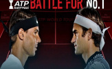 BXH quần vợt: Trở lại ngai vàng, Federer cân bằng kỷ lục của Nadal