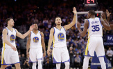 Tam tấu Durant - Thompson - Curry chơi bùng nổ, Warriors diệt gọn Rockets