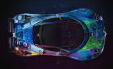 Khi siêu phẩm triệu đô Pagani Zonda S qua tay họa sĩ trừu tượng
