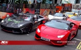 ‘Siêu anh hùng Marvel’ dẫn đầu dàn chiến binh Lamborghini ‘náo loạn đường phố’