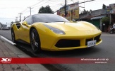 Nghi vấn đại gia Bình Dương tậu siêu xe Ferrari 488 GTB vàng nổi bật