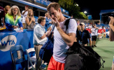 Murray bật khóc khi giành vé vào tứ kết Citi Open