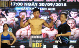 Buổi cân chính thức của giải Boxing nhà nghề có gì khác với nghiệp dư?