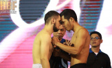 Sôi động buổi cân chính thức của HBF 01 – Pro Boxing Tournament