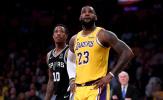 Lakers lần thứ 2 'nhận trái đắng' trước Spurs chỉ trong chưa đầy 1 tuần