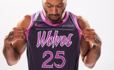 Điên đảo trước đồng phục thi đấu phiên bản City Edition của Minnesota Timberwolves