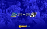 Mặc dù thiếu vắng nhiều trụ cột, Brooklyn Nets vẫn không thể chống đỡ được Kevin Durant và Quinn Cook