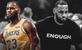 Thông điệp của dòng chữ 'Enough' mà LeBron James và các cầu thủ mặc ngày hôm nay