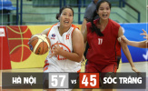 Hà Nội lấn át Sóc Trăng trên con đường giành giật huy chương
