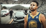 Ơn trời, Stephen Curry không bị làm sao mặc dù gặp tai nạn giao thông