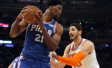 Knicks tới làm khách trên sân 76ers để rồi bị Joel Embidd 'dần nhừ tử'