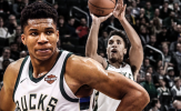 Nhờ có Antetokounmpo, Milwaukee Bucks “vô đối” ở số lần ném 3 điểm mùa này