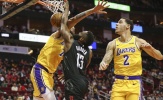 LeBron James bất lực trước sự lên đồng của James Harden, Lakers thất thủ trên Toyota Center