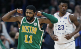 Bất lực trước Kyrie, Joel Embiid và các đồng đội gục ngã trên đất khách