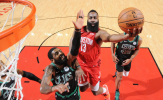 James Harden tỏa sáng với 45 điểm, 'thiêu rụi' Kyrie Irving trên đất khách 