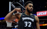 Video: Karl-Anthony Towns bùng nổ với 34 điểm, Timberwolves dễ dàng quật ngã Heat