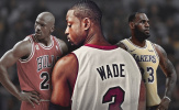 Sau Michael Jordan và LeBron James, Dwyane Wade ghi tên mình vào lịch sử của NBA