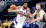 Joel Embiid tỏa sáng, Philadelphia 76ers nghiền nát Indiana Pacers