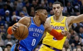 Trọng tài NBA thừa nhận sai lầm vì 'biếu' 3 quả ném phạt cho Russell Westbrook