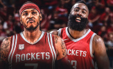 James Harden nói gì khi Carmelo Anthony rời Houston Rockets?