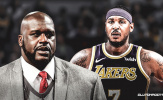 Shaquille O’Neal cho rằng Camerlo Anthony phù hợp với Lakers
