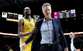 Steve Kerr bị phạt hơn nửa tỷ vì quá khích với trọng tài