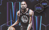 Kevin Durant đoạt danh hiệu MVP của All-Star game trong ngày ném 3 tuyệt hay