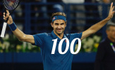 Đòi nợ thành công, Roger Federer chính thức cán mốc 100 danh hiệu