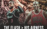 Dwyane Wade vượt qua Michael Jordan sau chiến thắng kịch tính trước Atlanta Hawks