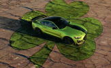 Ford Mustang 2020 khoác áo Grabber Lime nhân Ngày thánh Patriciô