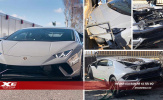 Siêu xe Lamborghini Huracan Performante ‘vỡ đầu’ trong vòng chưa đầy ‘một nốt nhạc’ sau khi tăng tốc