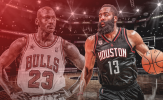 Chiến tích của Michael Jordan không còn độc nhất vì James Harden