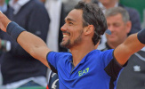 Thắng dễ Dusan Lajovic, Fabio Fognini lần đầu vô địch Monte Carlo