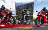 Biker Việt Nam tiếp tục chào đón phiên bản mới CBR650R & CB500X cùng mẫu xe hoàn toàn mới CBR500R