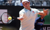 Roger Federer thắng dễ ngày ra quân ở Rome Masters