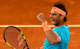 Tiếp tục hủy diệt đối thủ, Rafael Nadal đụng Verdasco ở tứ kết Rome Masters 2019