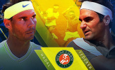 Cuộc chiến kinh điển giữa Federer và Nadal tại Pháp mở rộng