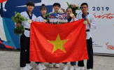 Châu Tuyết Vân cùng đồng đội giành HCV taekwondo Grand Prix Roma