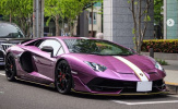 Bao nhiêu người muốn sở hữu siêu xe Lamborghini Aventador SVJ tím mộng mơ này