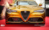 Alfa Romeo Giulia ‘phô trương’ trong màu áo Ochre chói lọi