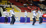 Nhà thi đấu Quân khu 7 rực lửa với lễ khai mạc Giải Vô địch Taekwondo châu Á mở rộng