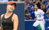 Sao bóng chày 'thả thính' kiều nữ Bouchard?