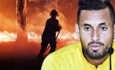 Kyrgios hành động nghĩa hiệp giúp nạn nhân vụ cháy rừng ở Australia