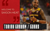 Chính thức! Saigon Heat công bố ngoại binh mới, cựu tay ném Utah Jazz